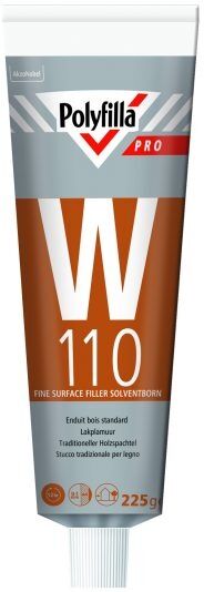 Polyfilla Pro W110 Lakplamuur   8710839111199   Verf