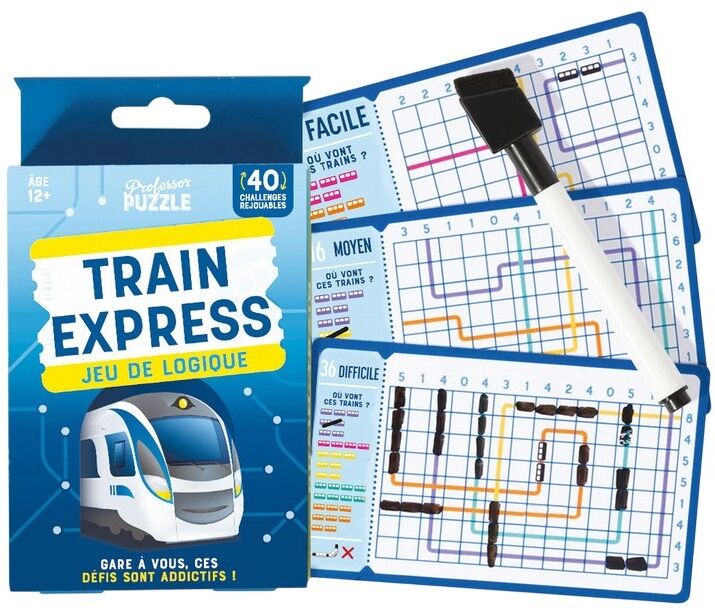 Train Express : Jeu de logique - Professor Puzzle