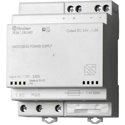 Finder, Systemstromversorgung, Schaltnetzteil 24 V 36 W