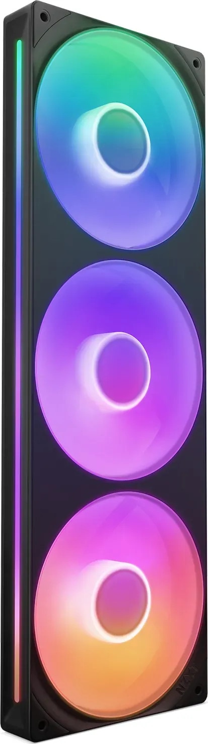NZXT F360 RGB Core (2024) Gehäuselüfter 3x120mm Single-Frame Schwarz