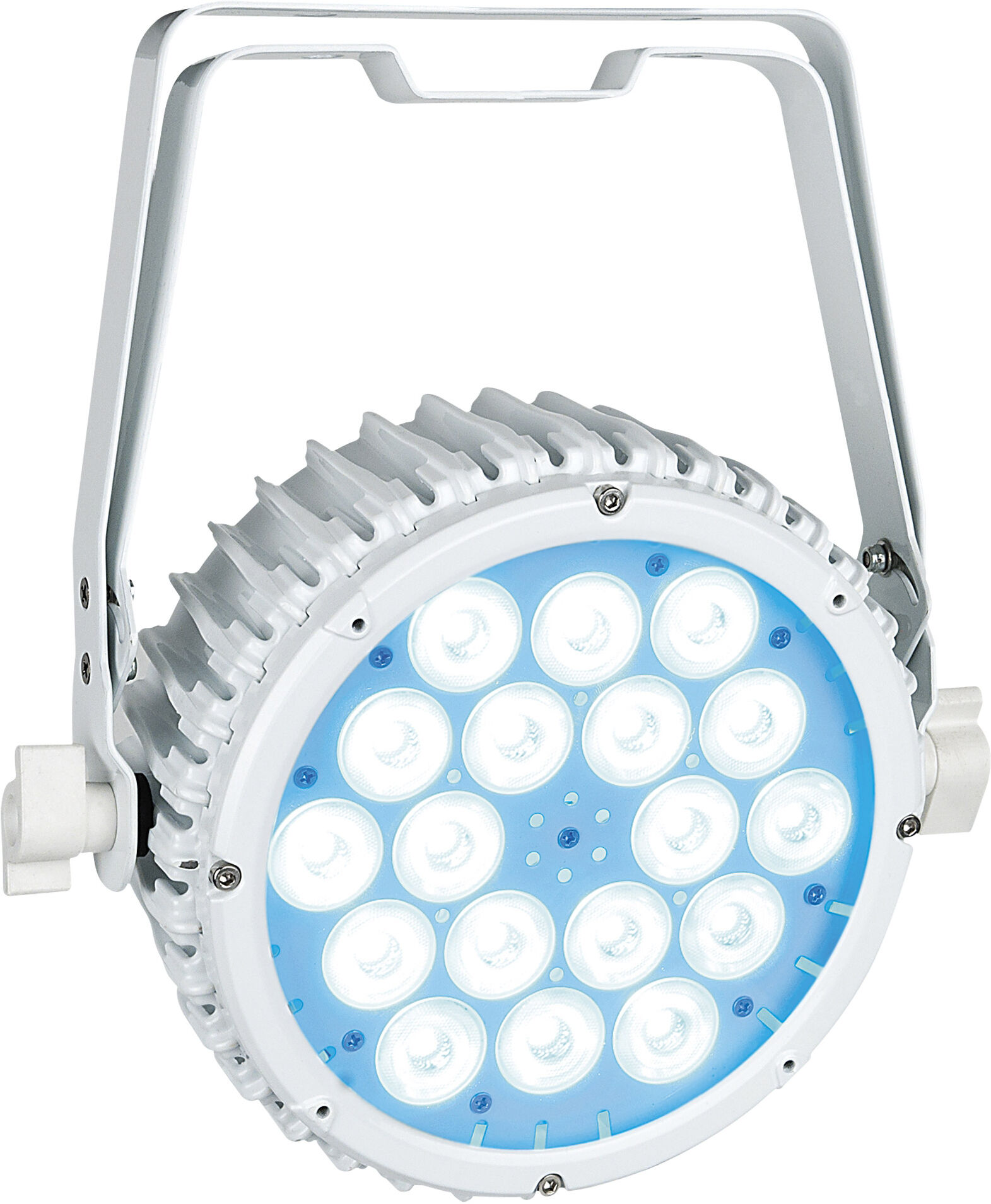 Showtec Compact Par 18 Mkii 18x 3 W Rgb Led Par - Weiß