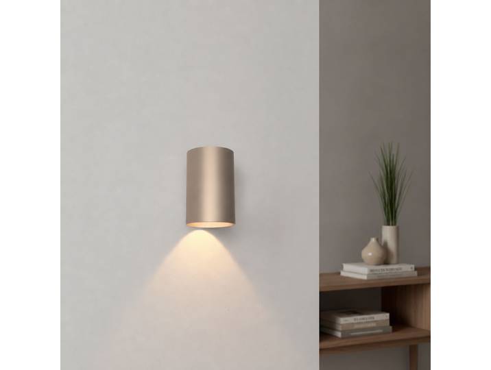 Design wandlamp Brody1 champagne Artdelight - WL BRODY1 CP