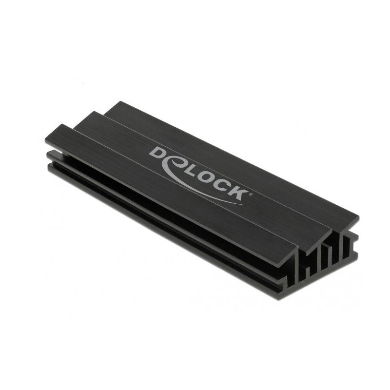 Delock Kühlkörper 70mm für M.2 Modul schwarz