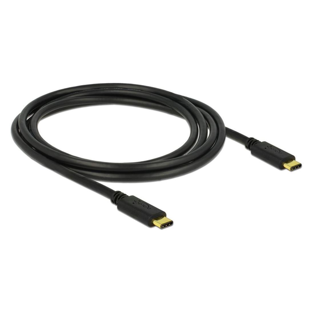 Delock USB C - USB-C (2 m, USB 2.0) (83332)