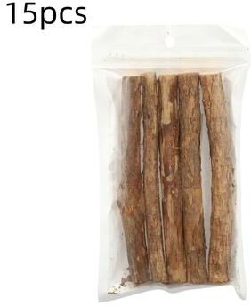 Uplift Treasures Natural Catnip Sticks Dental Chew Toys 15pcs