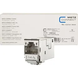 METZ CONNECT E-DATmodul RJ45 8(8) TN Cat.6A, TIA-A, gesch TN E-DAT Modul 12