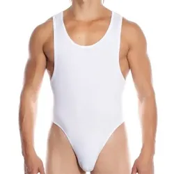 Doreanse Men String Body Weiß X-Large Herren