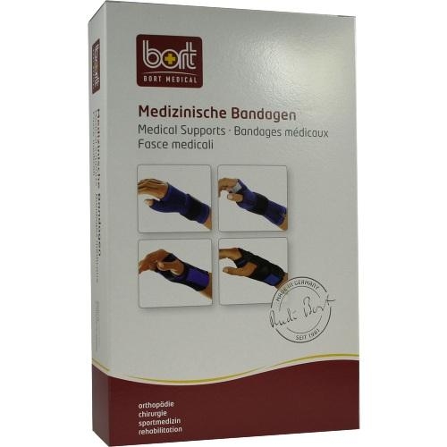 Bort GmbH Bort Handgelenkstütze mit Alusch.rec.small schwarz 05539382
