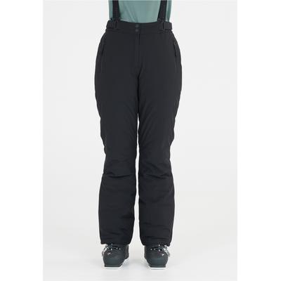 Skihose WHISTLER "Portivo", Damen, Gr. 44, EURO-Größen, schwarz, 94% Polyester, 6% Elasthan, unifarben, lang, Hosen Skihose, mit 8000 mm Wassersäule