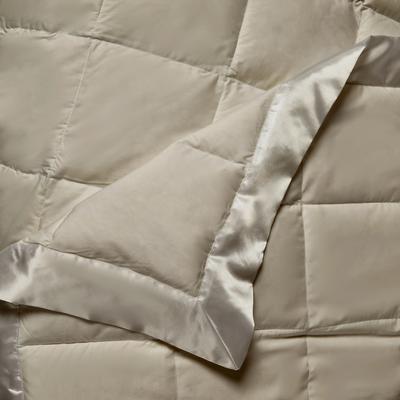 LCM Home Fashions, Inc. Solid Colored Microfiber Down Alternative Blanket