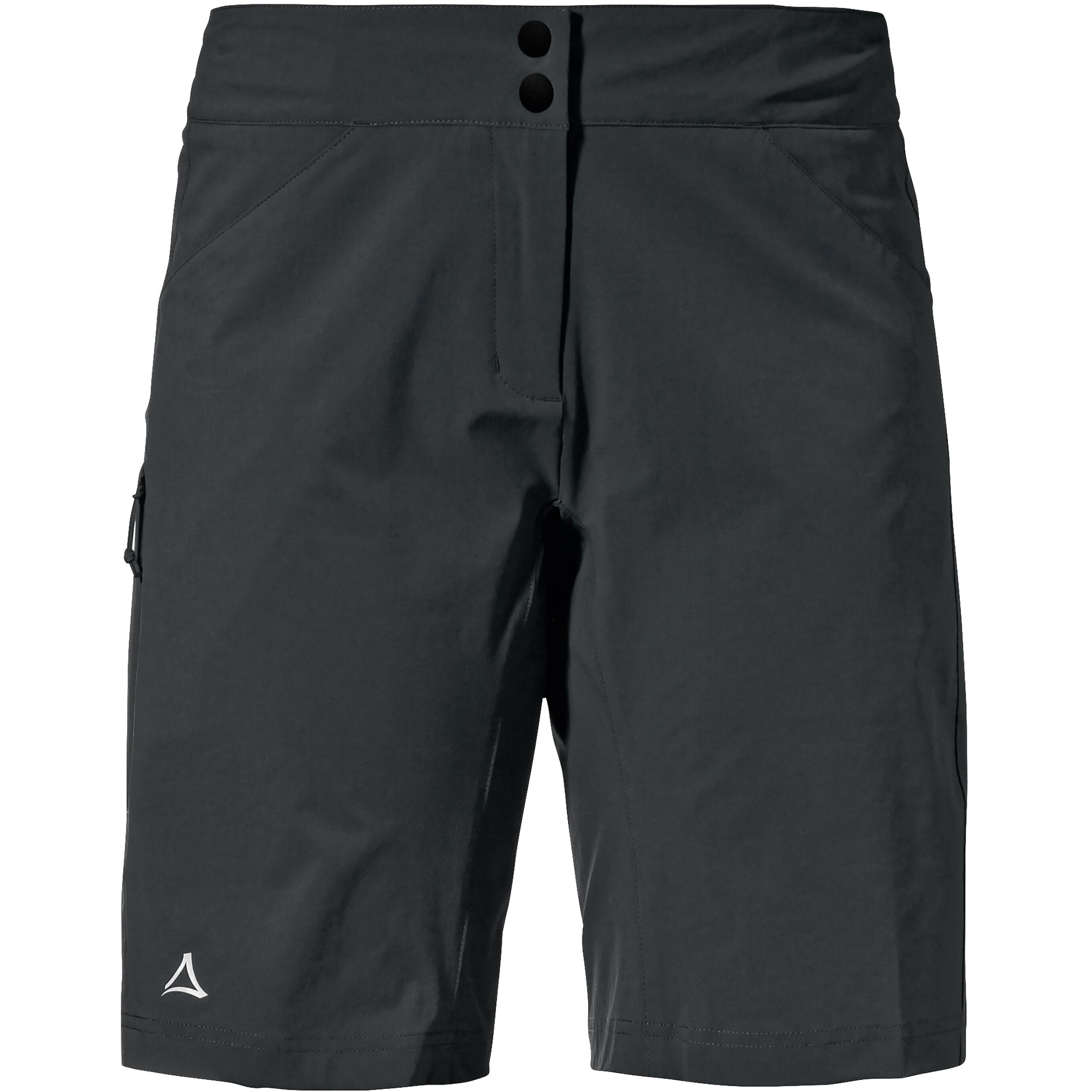 Schöffel Danube Radhose kurz Damen Fahrradhose schwarz Größe L Gravel | Mountainbike Elastisch Wasserabweisend
