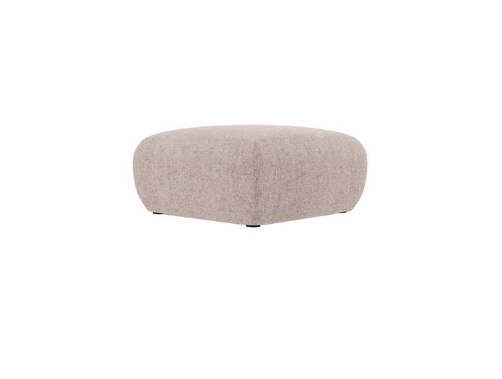 Design Sitzpouf „Nolio“ Chenille Beige 75 x 75 cm chosen by Bloomingloft