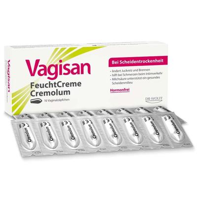 Vagisan FeuchtCreme Cremolum 16 St Vaginalsuppositorien