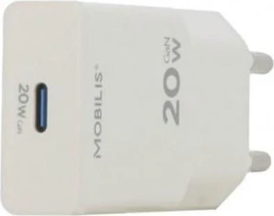 Mobilis Energia Charger 20W Wall Charger USB-C white