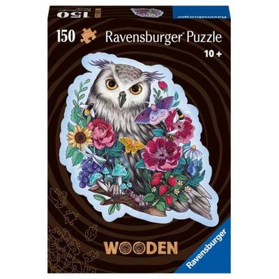 Wooden Puzzle 150 Teile - Geheimnisvolle Eule