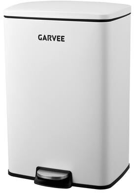 Garvee Kitchen Trash Can, 13 Gal Stainless Steel, with Removable Inner Bucket