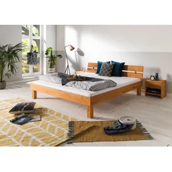 Bett Kernbuche 180x200x73 natur geölt TomMe #104