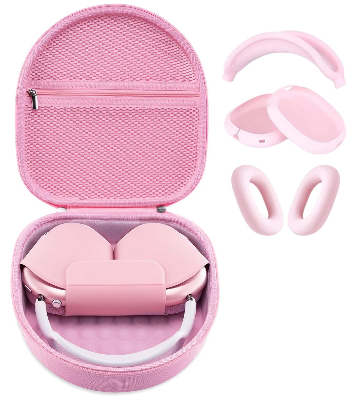 Merkloze draagbare hard shell hoofdtelefoontas voor accessoires