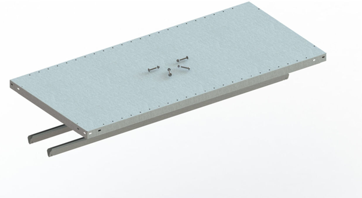 META KR330 BODEN 1300x600 mm für Kragarme Medium, mit Verschraubung, verzinkt (20074929)