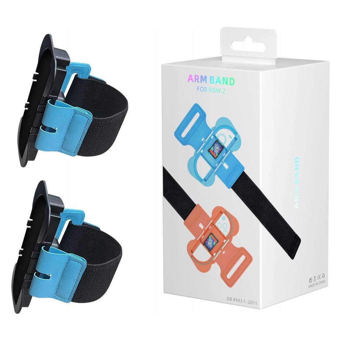 JYS 2x elastisches Armband für Joy-Con-Controller für Nintendo Switch 2 (NSW2 / NS2262-V) / Schwarz (78903543)