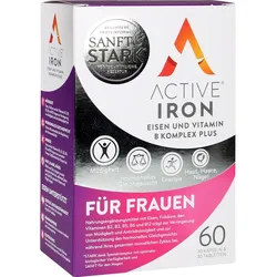 Active Iron Eisen und Vitamin B Komplex Plus 60 ST