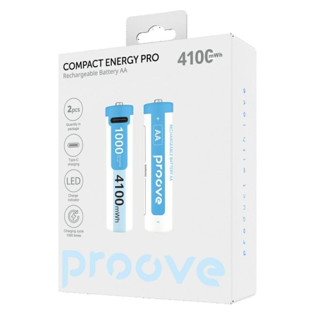 Proove AA Batteries 4100mWh 2pcs white (2 Stk., AA) (RBCE40702002)