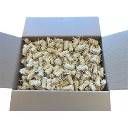 20kg SILVER Holzwolle Anzünder | Grillanzünder - Ofennzünder - Kaminanzünder für...