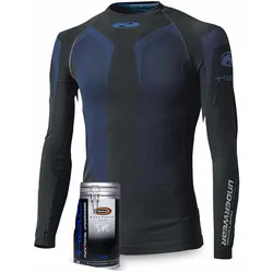 HELD 3D-Skin Cool Top Funktionshemd schwarz-blau - 3XL