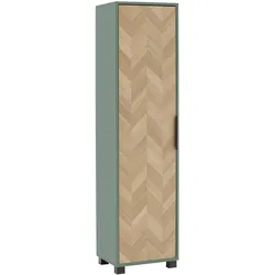 Tchibo - Hochschrank »Piazza« - 40,3x33x157,8cm - schwarz -