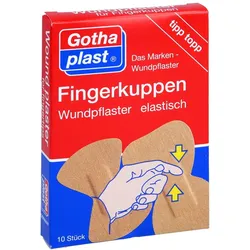 Gothaplast Fingerkuppenwundpfl.elastisch 10 St