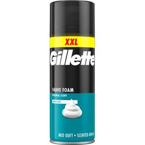 Gillette Rasierschaum Classic Sensitive, hautberuhigend, für empfindliche Haut, 400 ml