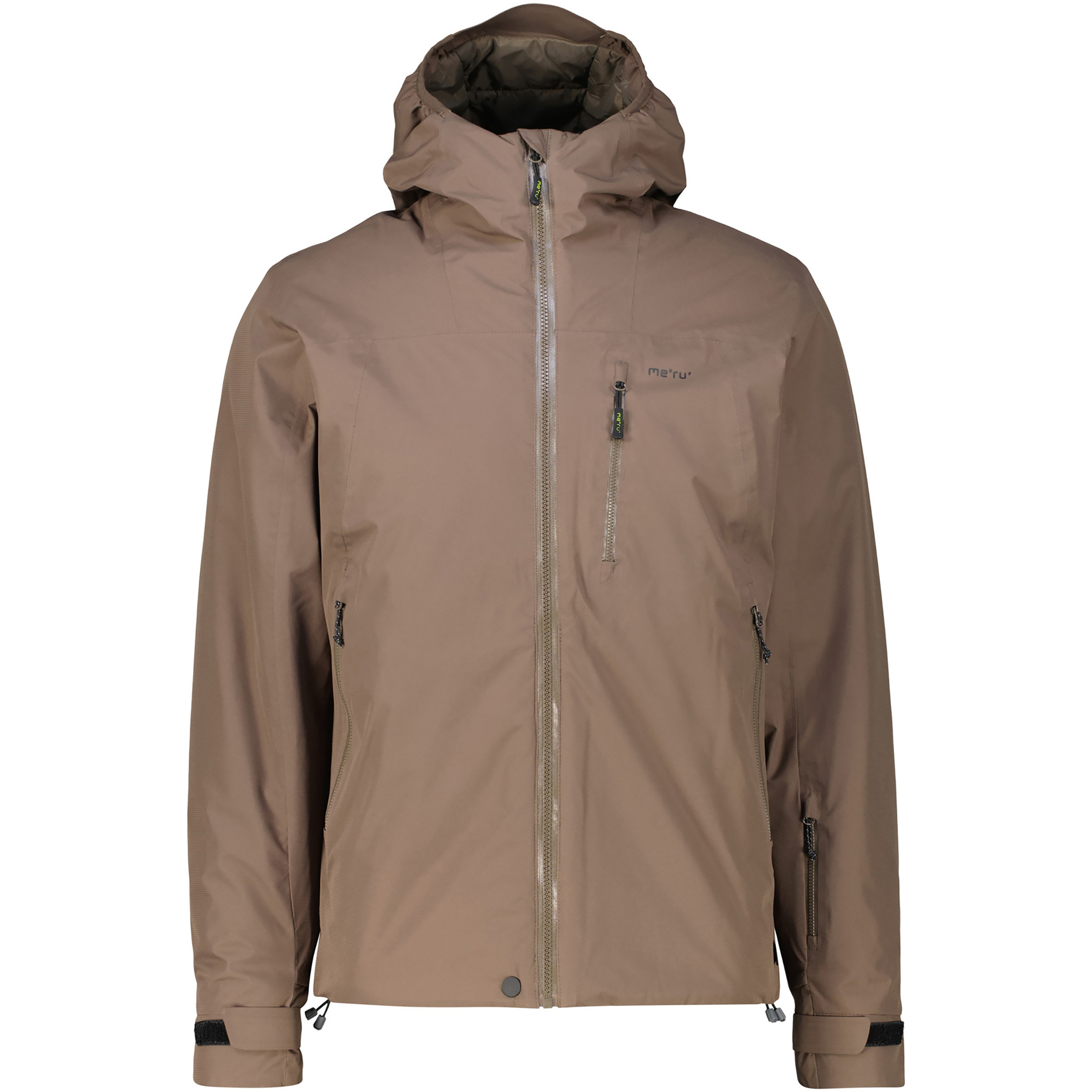 Bergzeit Basics Meru Koyukuk Herren Kunstfaserjacke braun Größe XL Camping Isolierend
