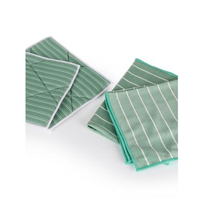 Badaccessoire-Set, grün, Badaccessoires-Sets