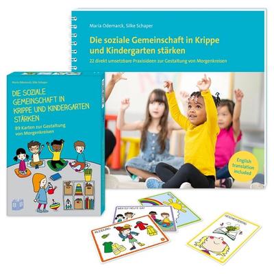 Die soziale Gemeinschaft in Krippe und Kindergarten stärken, Set von Maria Odemarck,Silke Schaper, Bananenblau, 978-3-946829-49-2