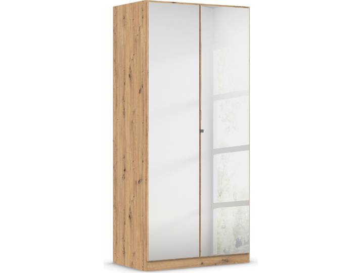 rauch Reflect mit Spiegelfront, inkl. praktischer Inneneinteilung und Stoffboxen-Set
