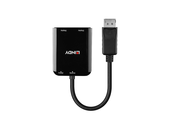 Lindy 38433 DisplayPort / 2 Port HDMI Splitter