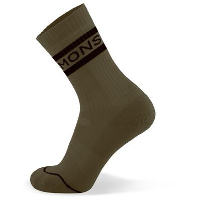 Mons Royale - Signature Crew Sock - Radsocken 35-38 - EU: 35-38 braun