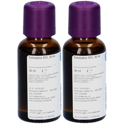 Eukalyptus ÖL Bio 2x 2x30 ml Ätherisches Öl
