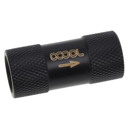 Alphacool Rückschlagventil G1/4 IG - Deep Black (29046)