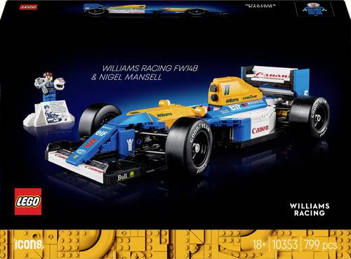 10353 LEGO ICONS Williams Racing FW14B mit Nigel Mansell