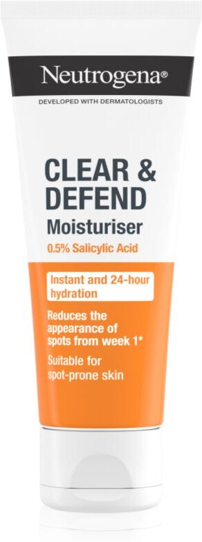 Neutrogena Clear & Defend 0.5% Salicylic Acid Oil Free Moisturiser 50 ml