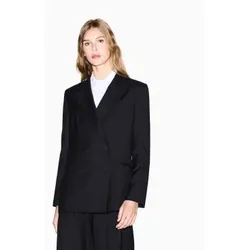 A|X Armani Exchange für Damen. XW001918AF10855UC001 Schwarzer maßgeschneiderter Blazer (44), Lässig, Klassisch, Polyester