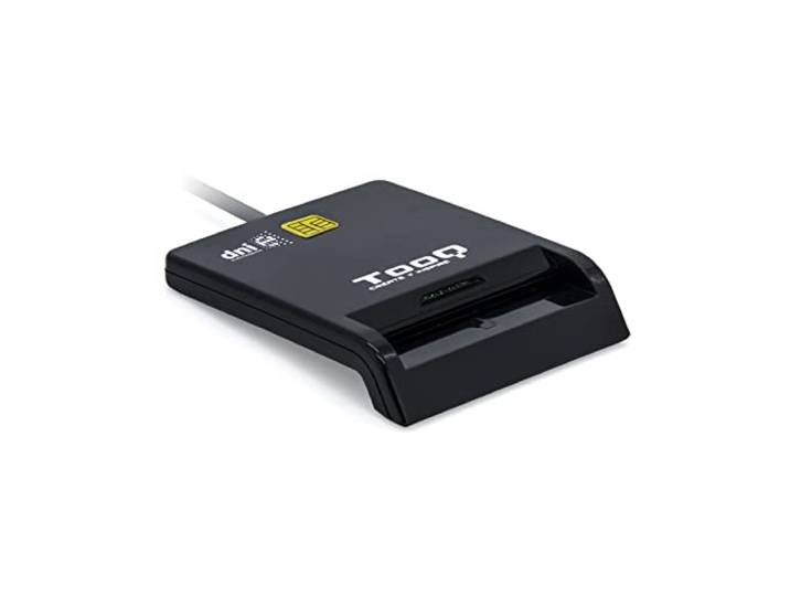 Tooq Lector de tarjetas DNIE SIM USB-C negro