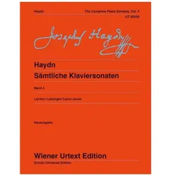 Sämtliche Klaviersonaten 4, Belletristik von Joseph Haydn, Franz Joseph Haydn