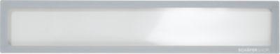 Schäfer Shop Select Magnetrahmen, für Überschriften (DIN A4 quer/ DIN A3), UV-beständige PET-Folie, grau, 4 Stück