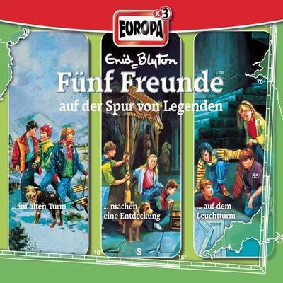 3er-Box: Fünf Freunde auf der Spur von Legenden (Folgen 09/14/16) - Heikedine Körting, Audio, 4064066665968