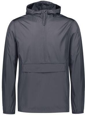 Holloway 229634 Youth Pack Pullover T-Shirt in Carbon size Large   Polyester