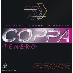 Donic Belag Coppa Tenero schwarz MAX - schwarz Max