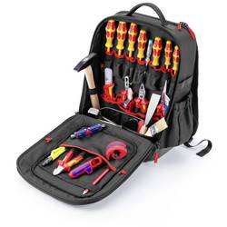 Knipex Modular X15 00 21 51 HL S Elektriker, Lehrlinge, VDE, Zangen, Schraubendreher, Hammer, Meißel Werkzeugrucksack bestückt (L x B x H) 485 x 217 x 549 mm