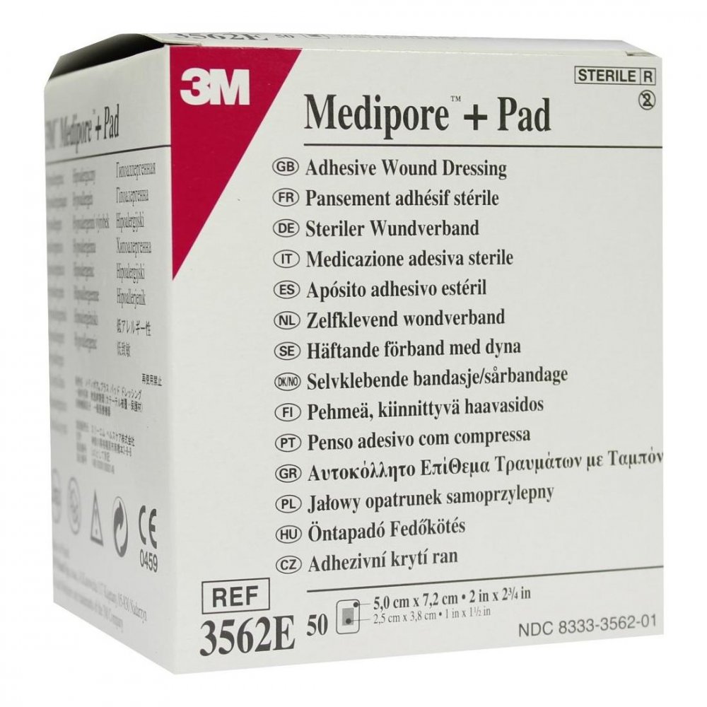 Solventum Germany GmbH Medipore Plus Pad 3562e steriler Wundverband 01681143